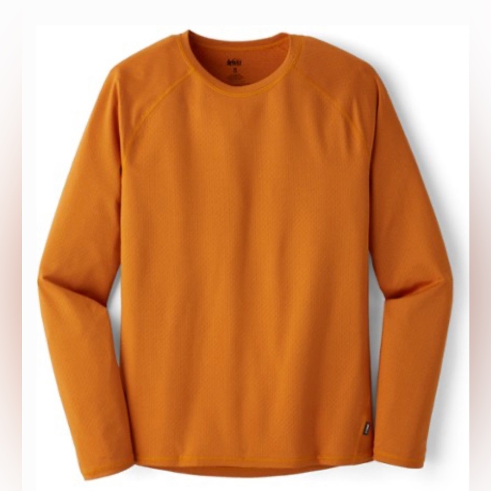 REI Co-op Lightweight Long Sleeve Base Layer Crewneck Size M